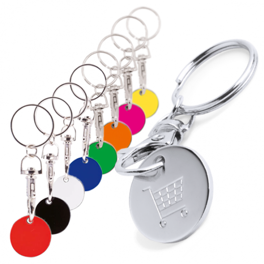 LLAVERO MONEDA EUROMARKET