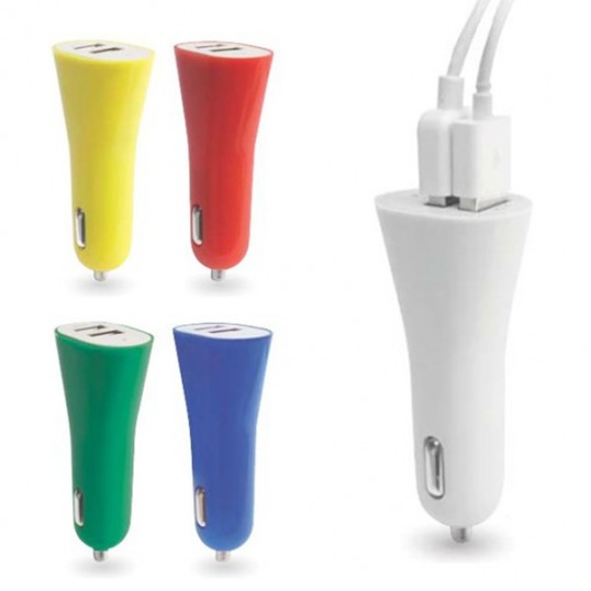 CARGADOR AUTO USB HEYON