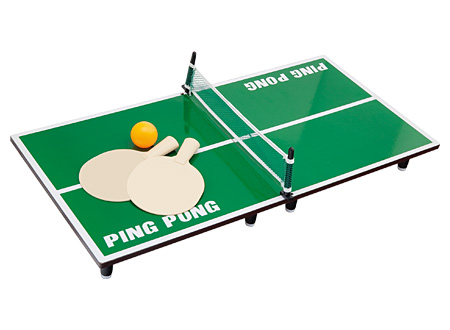 Mini Ping-Pong de Madera